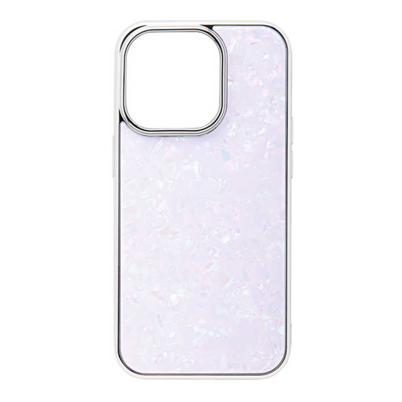 CCCフロンティア CCCフロンティア iPhone 14 Pro 6.1インチ Glass Shell Case lilac UNI-CSIP22MP-0GSLL UNI-CSIP22MP-0GSLL