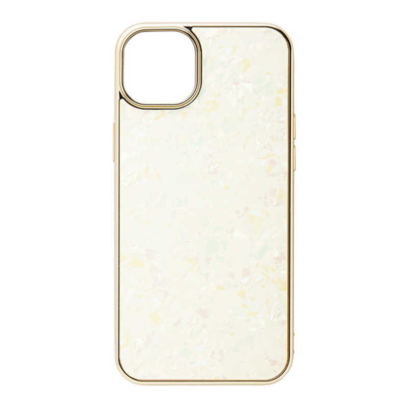 CCCフロンティア CCCフロンティア iPhone 14 Plus 6.7インチ Glass Shell Case gold UNICSIP22L0GSGD UNICSIP22L0GSGD