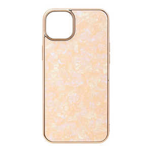 CCCフロンティア iPhone 14 Plus 6.7インチ Glass Shell Case coral pink UNICSIP22L0GSCP