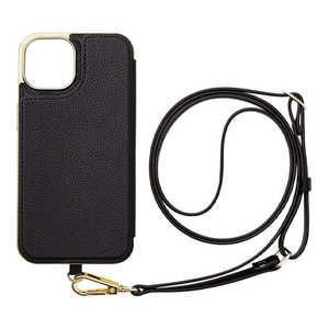 CCCフロンティア iPhone 14 6.1インチCross Body Case Duo black MLCSIP22M2CBBK
