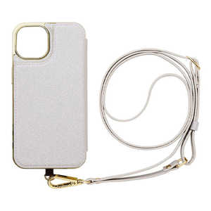 CCCフロンティア iPhone 14 6.1インチCross Body Case Duo white silver MLCSIP22M2CBWS CCCフロンティア iPhone 14 6.1インチCross Body Case Duo white silver MLCSIP22M2CBWS
