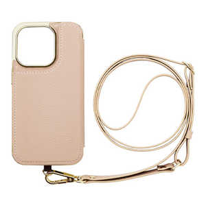 CCCフロンティア iPhone 14 Pro 6.1インチ Cross Body Case Duo beige ML-CSIP22MP-2CBBE