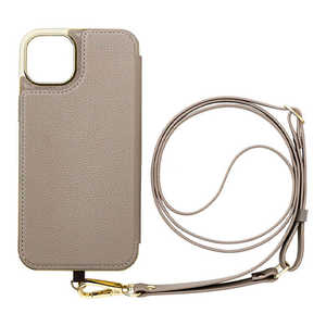 CCCフロンティア iPhone 14 Plus 6.7インチ Cross Body Case Duo gray ML-CSIP22L-2CBGY