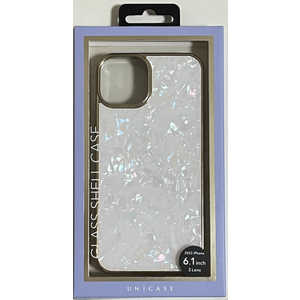 CCCフロンティア iPhone15 6.1インチ Glass Shell Case ゴールド UNICSIP23M0GSGD