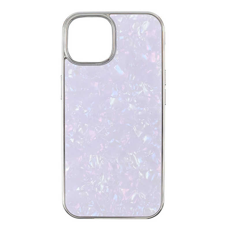 CCCフロンティア CCCフロンティア iPhone15 6.1インチ Glass Shell Case ライラック UNICSIP23M0GSLL UNICSIP23M0GSLL