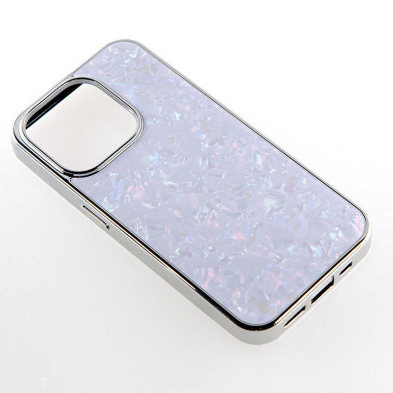 CCCフロンティア CCCフロンティア iPhone15 Pro 6.1インチ Glass Shell Case ライラック UNICSIP23MP0GSLL UNICSIP23MP0GSLL