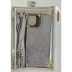 CCCフロンティア iPhone15 6.1インチ Cross Body Case Duo シルバー MLCSIP23M2CBSV