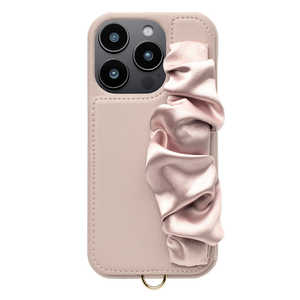 CCCフロンティア Classy Scrunchie Case for iPhone 16 Pro ピンク UNI-CSIP24MP-2CSPK CCCフロンティア Classy Scrunchie Case for iPhone 16 Pro ピンク UNI-CSIP24MP-2CSPK