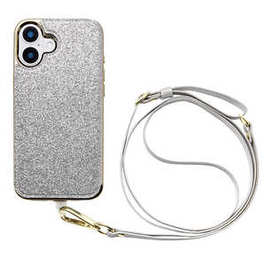 CCCフロンティア Cross Body Case Duo for iPhone 16 Plus シャインシルバー UNI-CSIP24L-2CBSS CCCフロンティア Cross Body Case Duo for iPhone 16 Plus シャインシルバー UNI-CSIP24L-2CBSS