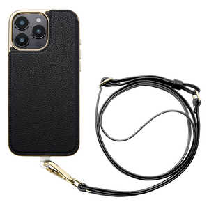 CCCフロンティア Cross Body Case Duo for iPhone 16 Pro Max (black) UNICSIP24LP2CBBK CCCフロンティア Cross Body Case Duo for iPhone 16 Pro Max (black) UNICSIP24LP2CBBK