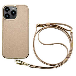 CCCフロンティア Cross Body Case Duo for iPhone 16 Pro Max (greige) UNICSIP24LP2CBGG CCCフロンティア Cross Body Case Duo for iPhone 16 Pro Max (greige) UNICSIP24LP2CBGG