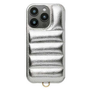 CCCフロンティア Puffy Case for iPhone 16 Pro (silver) UNICSIP24MP2PCSV CCCフロンティア Puffy Case for iPhone 16 Pro (silver) UNICSIP24MP2PCSV