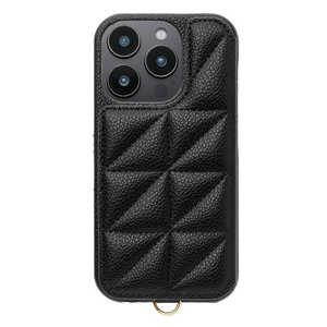 CCCフロンティア Triangle Puffy Case for iPhone 16 Pro (black) UNICSIP24MP2TPBK CCCフロンティア Triangle Puffy Case for iPhone 16 Pro (black) UNICSIP24MP2TPBK
