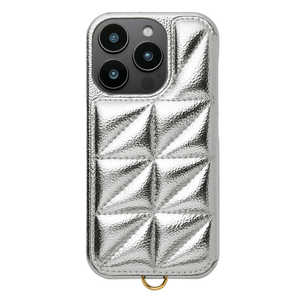 CCCフロンティア Triangle Puffy Case for iPhone 16 Pro シルバー UNI-CSIP24MP-2TPSV CCCフロンティア Triangle Puffy Case for iPhone 16 Pro シルバー UNI-CSIP24MP-2TPSV