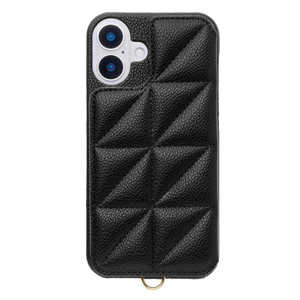 CCCフロンティア Triangle Puffy Case for iPhone 16 Plus ブラック UNI-CSIP24L-2TPBK CCCフロンティア Triangle Puffy Case for iPhone 16 Plus ブラック UNI-CSIP24L-2TPBK