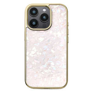 CCCフロンティア Glass Shell Case for iPhone 16 Pro (pink) UNICSIP24MP0GSPN