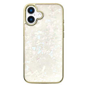 CCCフロンティア Glass Shell Case for iPhone 16 Plus (gold) UNICSIP24L0GSGD CCCフロンティア Glass Shell Case for iPhone 16 Plus (gold) UNICSIP24L0GSGD