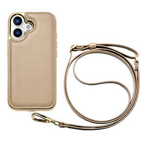 CCCフロンティア iPhone17 Cross Body Case Duo (greige) UNI-25M-CBGG CCCフロンティア iPhone17 Cross Body Case Duo (greige) UNI-25M-CBGG