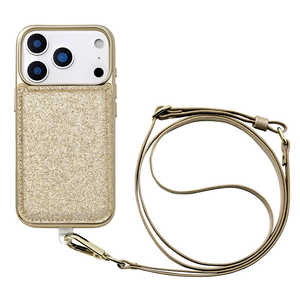 CCC�t�����e�B�A iPhone2025 �H 6.3inch 3��P�[�X Cross Body Case Duo (prism gold) UNI-25MP-CBPG