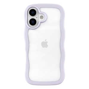 CCCフロンティア iPhone17 Wavy Case (purple) UNI-25M-WCPU CCCフロンティア iPhone17 Wavy Case (purple) UNI-25M-WCPU