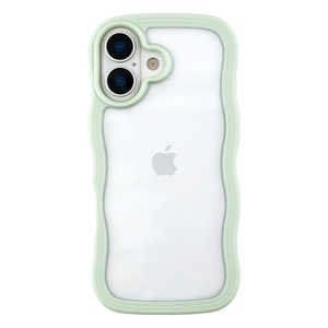 CCCフロンティア iPhone17 Wavy Case (mint) UNI-25M-WCMT CCCフロンティア iPhone17 Wavy Case (mint) UNI-25M-WCMT