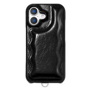 CCCフロンティア iPhone17 Volume Wavy Puff(black) UNI-25M-WPBK CCCフロンティア iPhone17 Volume Wavy Puff(black) UNI-25M-WPBK