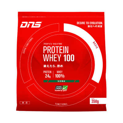 DNS ホエイプロテイン PROTEIN WHEY100【抹茶風味/350g】 の通販 