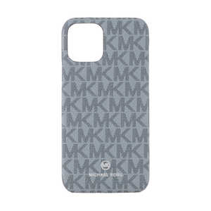 マイケルコース MICHAEL KORS - Slim Wrap Case Signature for iPhone 12/12 Pro [ Pale Blue Admiral ] MKSIPBAWPIP2061