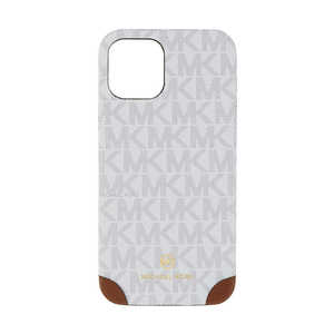 マイケルコース MICHAEL KORS - Slim Wrap Case 2 Tone for iPhone 12/12 Pro [ Bright White ] MK2NBGWWPIP2061