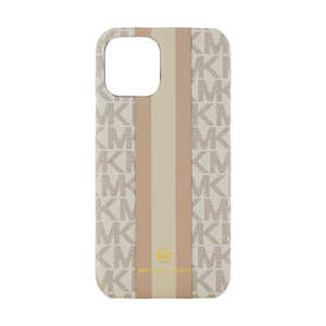 マイケルコース MICHAEL KORS - Slim Wrap Case Stripe for iPhone 12/12 Pro [ Vanilla ] MKSPVNLWPIP2061