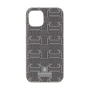 ランバン iPhone 12/12 Pro Slim Wrap Case Monogram Grey LCMGGRYWPIP2061
