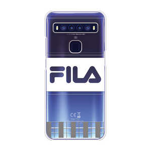 FILA Clear Case Lattice for TCL 10 5G [ Gray ] Case for TCL 10 5G FLLATGRYCCTCL105