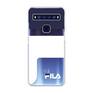 FILA Clear Case Logoimage for TCL 10 5G [ Dark Navy ] Case for TCL 10 5G FLLOGDNYCCTCL105