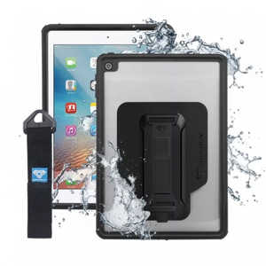 ARMORX 9.7インチiPad Pro / iPad Air 2用 IP68 Waterproof Case with Hand Strap ブラック MXSA6S