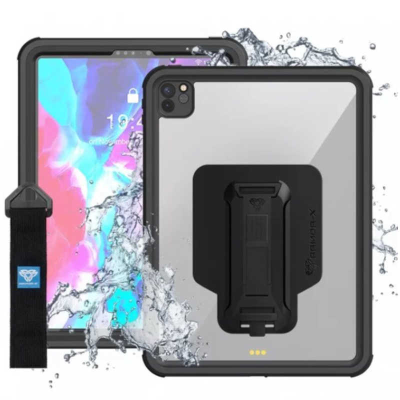 FOX FOX 12.9インチ iPad Pro(第4世代)用 Waterproof Protective Case With New Adaptor And Hand Strap MXS-A13S MXS-A13S
