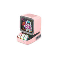 DIVOOM Bluetoothスピーカー Ditoo Plus ピンク DITOO-PLUS PINK