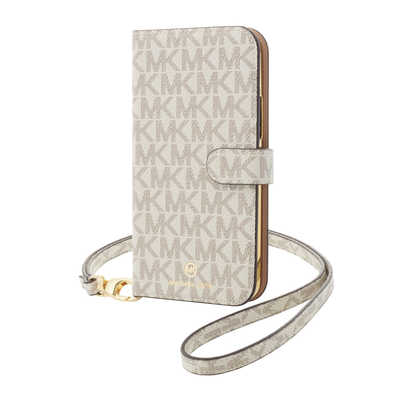 Michael Kors バニラ 手帳型ケース Michael Kors バニラ 手帳型ケース