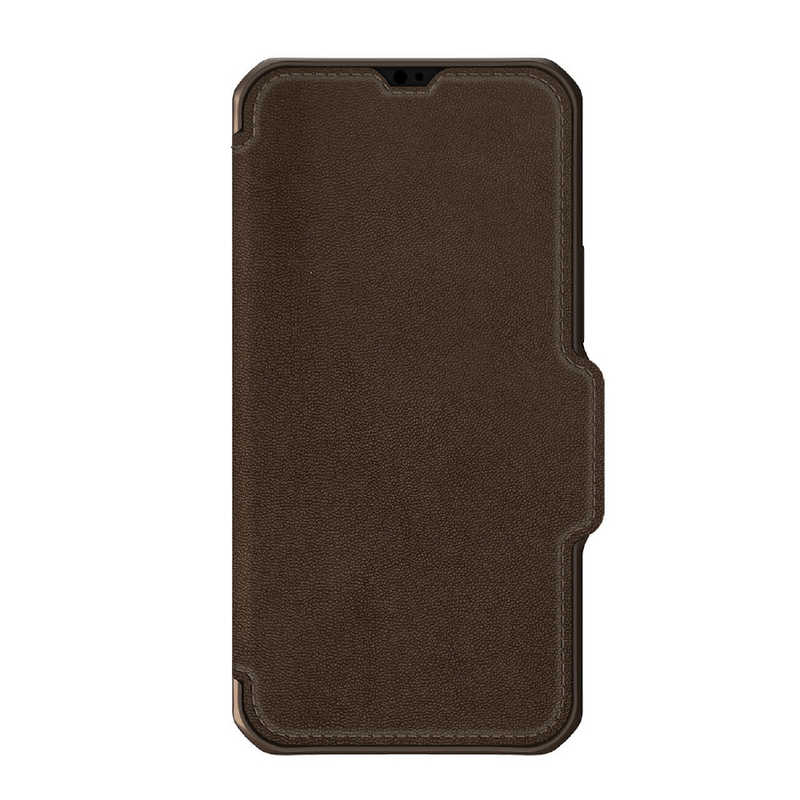 ITSKINS ITSKINS HybridLeather for 2021 iPhone 6.1-inch Pro [ Brown with real leather ] AP2XHYBRFBNRL AP2XHYBRFBNRL