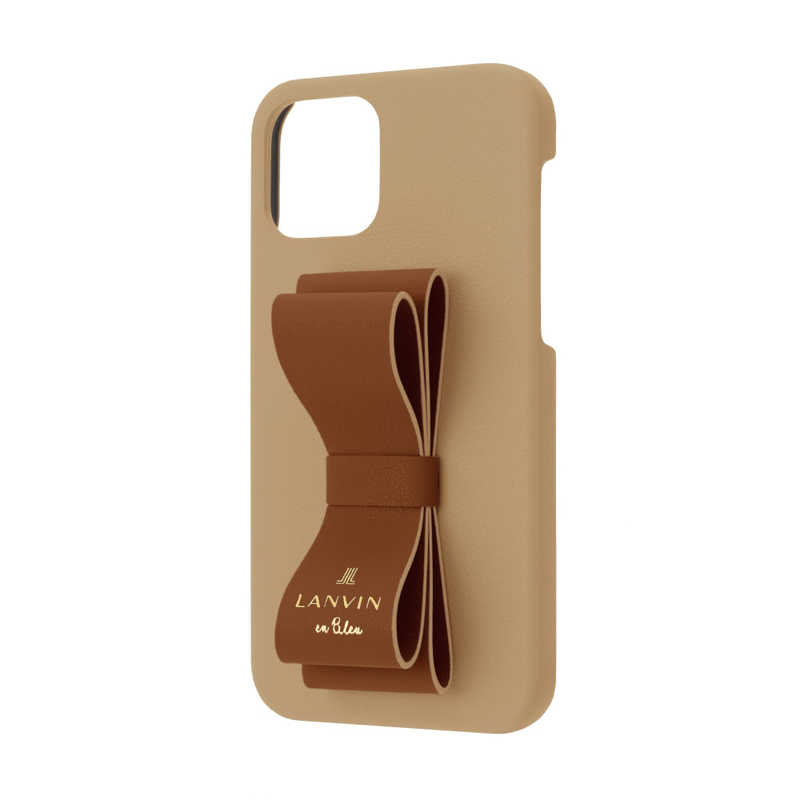 ランバン ランバン Slim Wrap Case Stand & Ring Ribbon 2-Tone for iPhone 13 [ Retro Red/Terracotta ] LANVIN en Bleu LBR2RRTWPIP2161 LBR2RRTWPIP2161