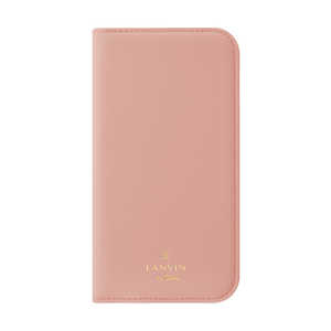 ランバン Folio Case Stand & Ring Ribbon 2-Tone for iPhone 13 Pro Max [ Baby Pink/Vivid Pink ] LANVIN en Bleu LBR2BPVFLIP2167