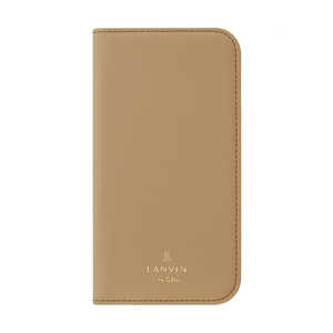 ランバン Folio Case Stand & Ring Ribbon 2-Tone for iPhone 13 Pro [ Retro Red/Terracotta ] LANVIN en Bleu LBR2RRTFLIP2162