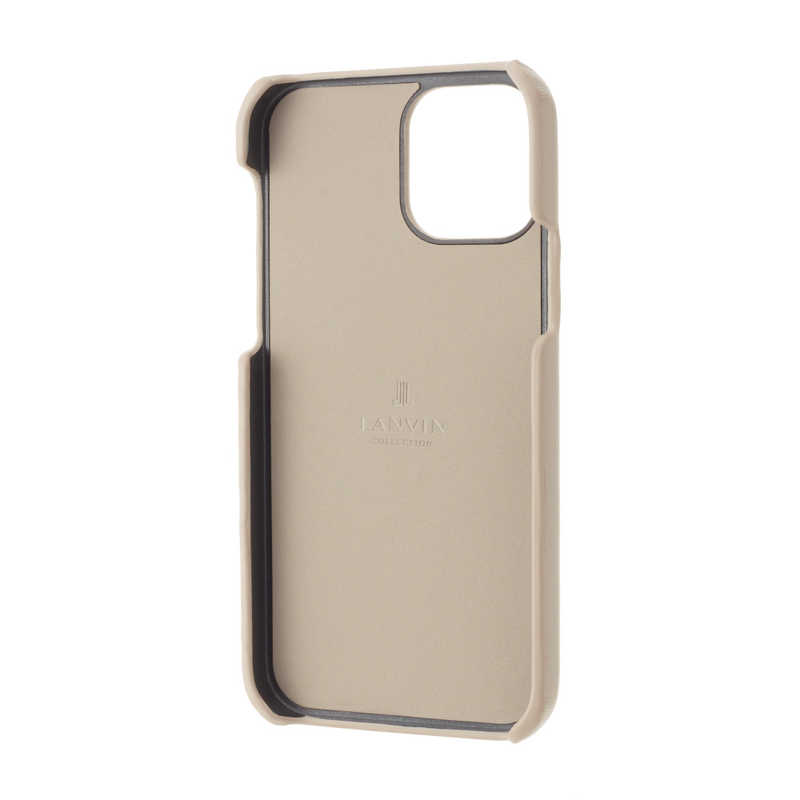 ランバン ランバン Shell Case Pocket for iPhone 13 Pro Max [ Gray ] LANVIN COLLECTION LCPTGRYSCIP2167 LCPTGRYSCIP2167