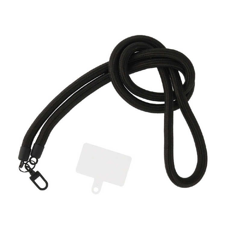 CASEPLAY CASEPLAY Phone strap shoulder (rope) ［ Black ］ CASEPLAY ケースプレイ BNKBK11B BNKBK11B