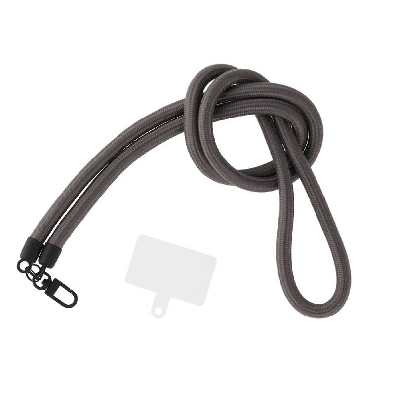 CASEPLAY CASEPLAY Phone strap shoulder (rope) ［ Deep Gray ］ CASEPLAY ケースプレイ BNKDPGY11B BNKDPGY11B