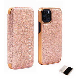 TEDBAKER Case for 2021 iPhone 5.4-inch [ Glitter Pink Nude Rose Gold ] Ted Baker　テッドベーカー  83540