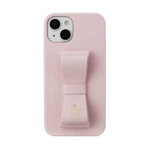 ランバン iPhone 14 Slim Wrap Case Stand & Ring Ribbon SakuraPink LBSPKSRIP2261