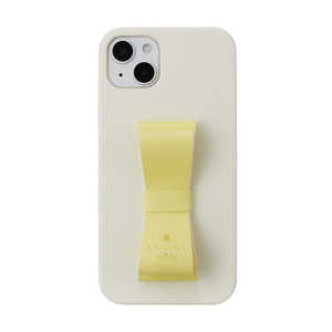ランバン Slim Wrap Case Stand & Ring Ribbon for iPhone 14 Plus 2眼 LANVIN en Bleu LBVWYSRIP2261M