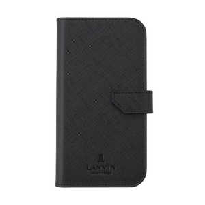 ランバン Folio Case Double Lined MagSafe iPhone 15 LANVIN COLLECTION Black LCDLBLKFLIP2361