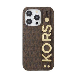 マイケルコース Slim Wrap Case Stand & Ring iPhone 15 Pro MICHAEL KORS Brown MKSRBRWWPIP2361P マイケルコース Slim Wrap Case Stand & Ring iPhone 15 Pro MICHAEL KORS Brown MKSRBRWWPIP2361P