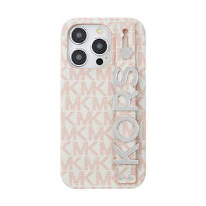 マイケルコース Slim Wrap Case Stand ＆ Ring iPhone 15 Pro MICHAEL KORS Soft Pink MKSRSFPWPIP2361P
